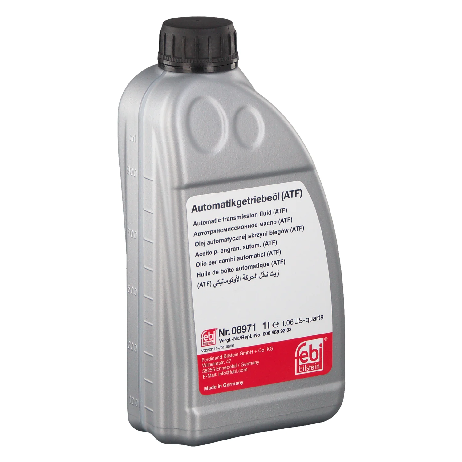 Febi Bilstein - 08971 - Automatikgetriebeöl (ATF), in automatischen Getrieben, Wandlern und Hydrolenkungen