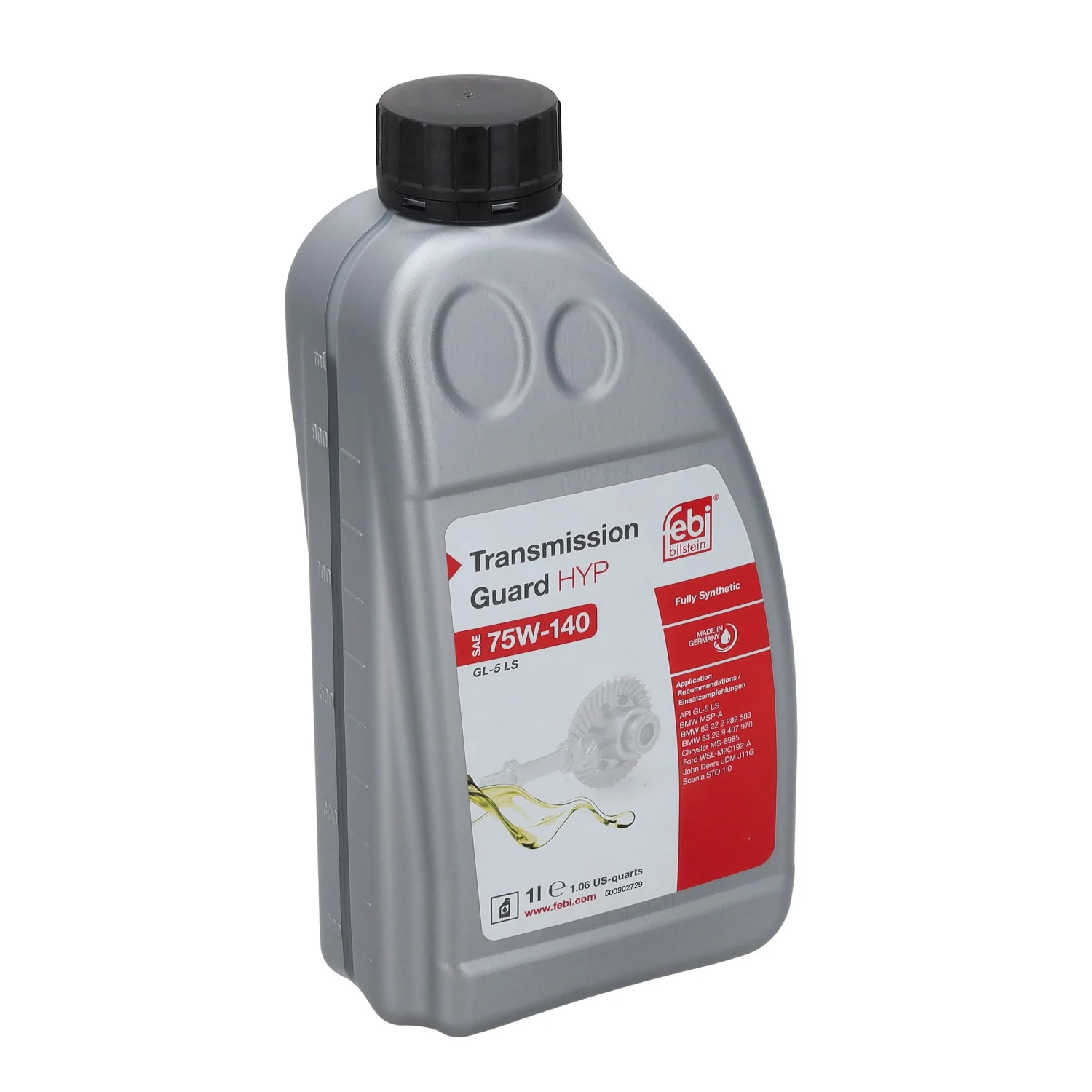 Febi Bilstein - 1000043 - Getriebeöl, SAE 75W-140 (GL-5) LS