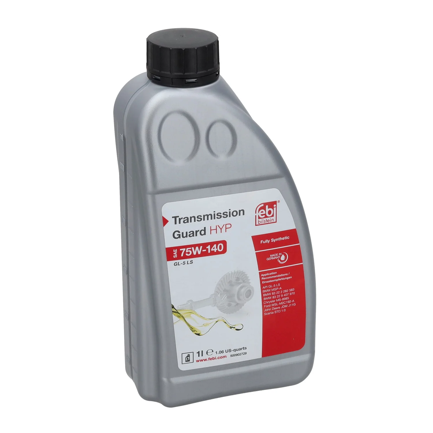Febi Bilstein - 1000043 - Getriebeöl, SAE 75W-140 (GL-5) LS