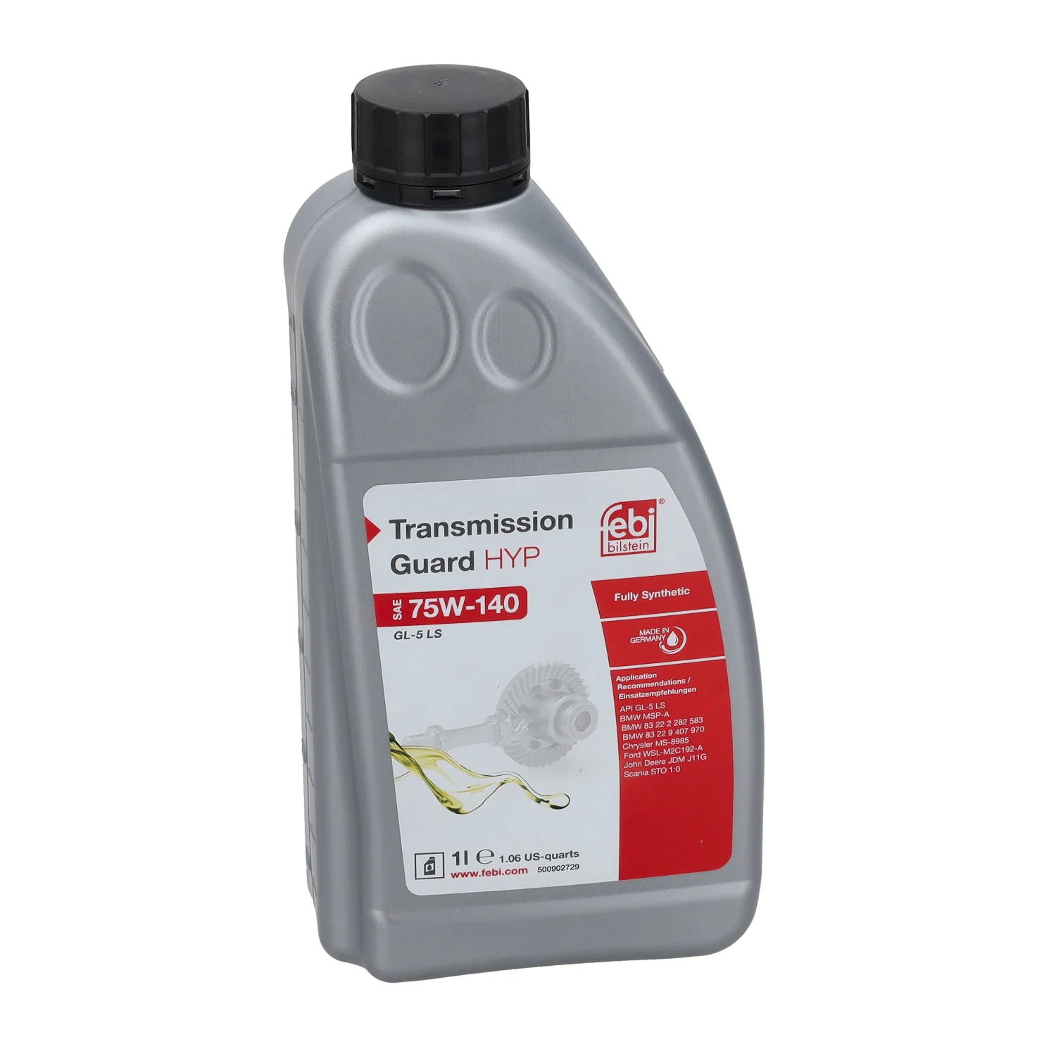 Febi Bilstein - 1000043 - Getriebeöl, SAE 75W-140 (GL-5) LS