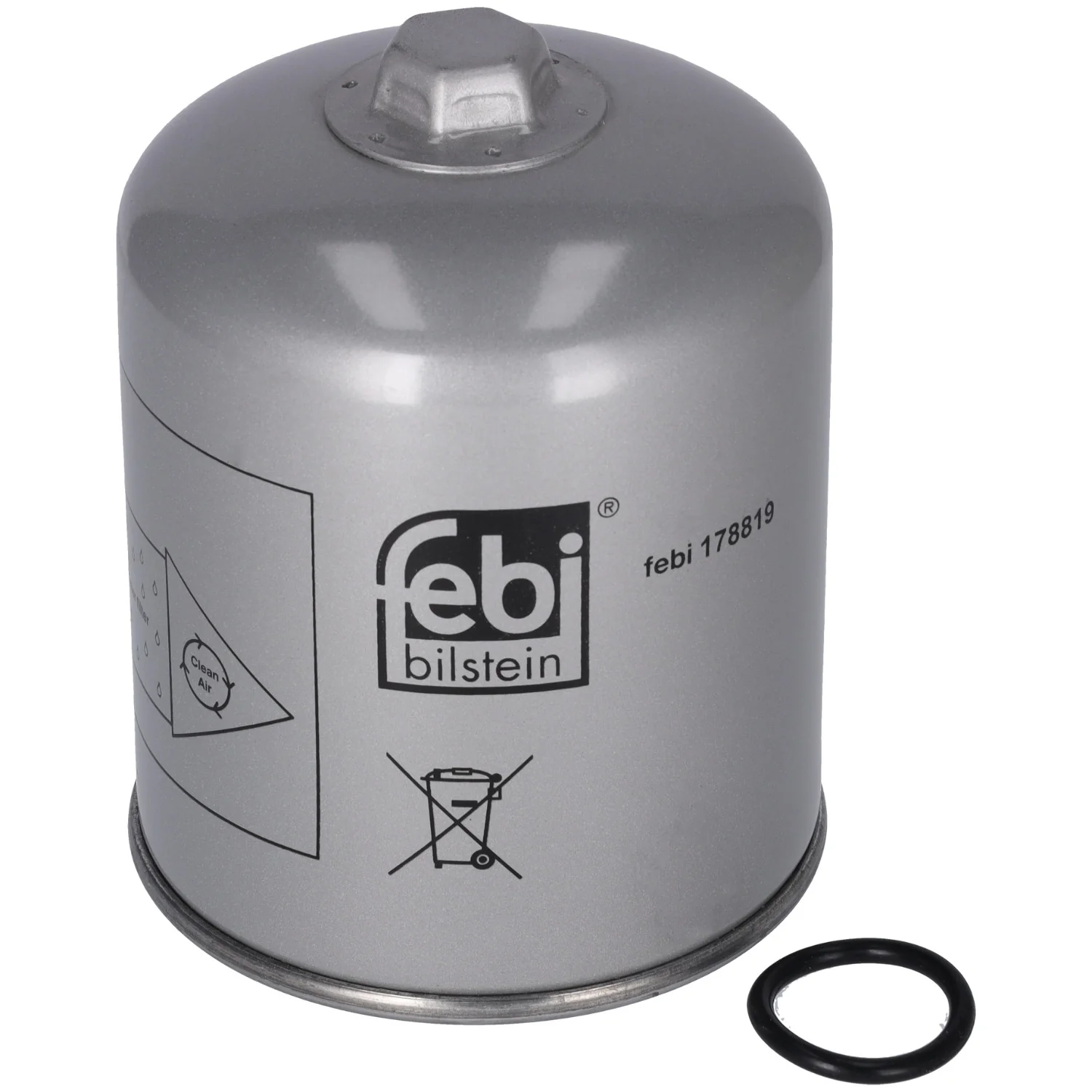 Febi Bilstein - 178819 - Lufttrocknerpatrone, mit Dichtring und Ölabscheider