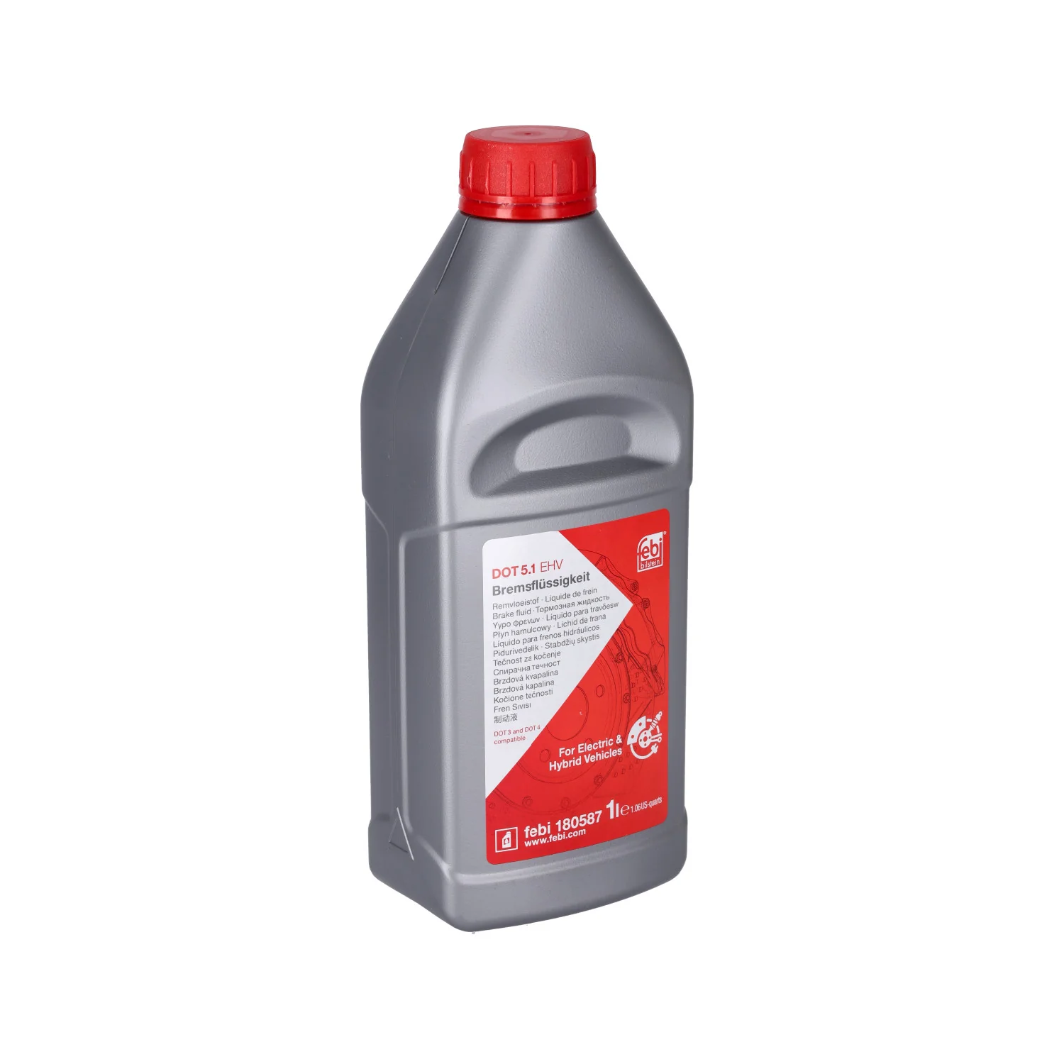 Febi Bilstein - 180587 - Bremsflüssigkeit, DOT 5.1 EHV