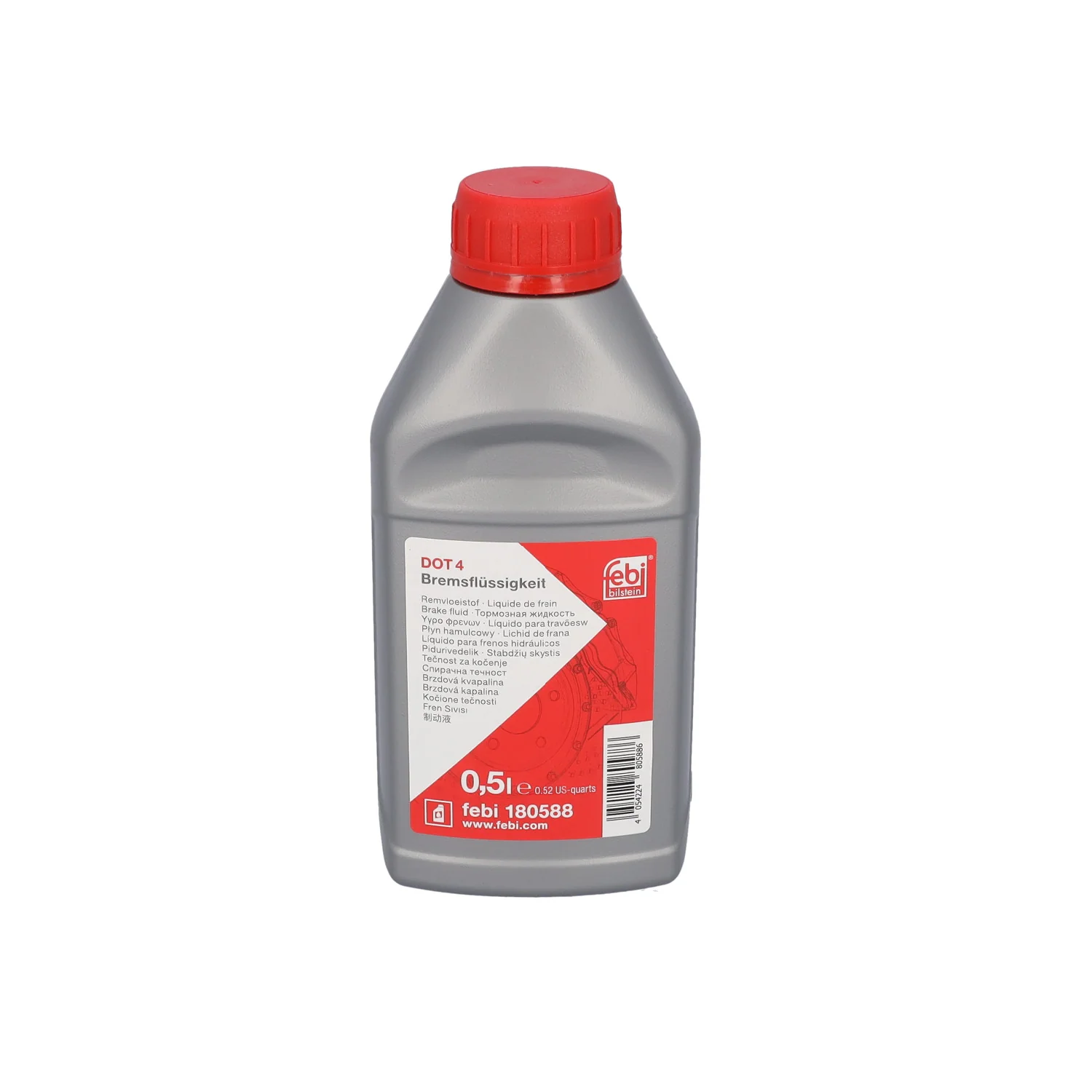 Febi Bilstein - 180588 - Bremsflüssigkeit, DOT4