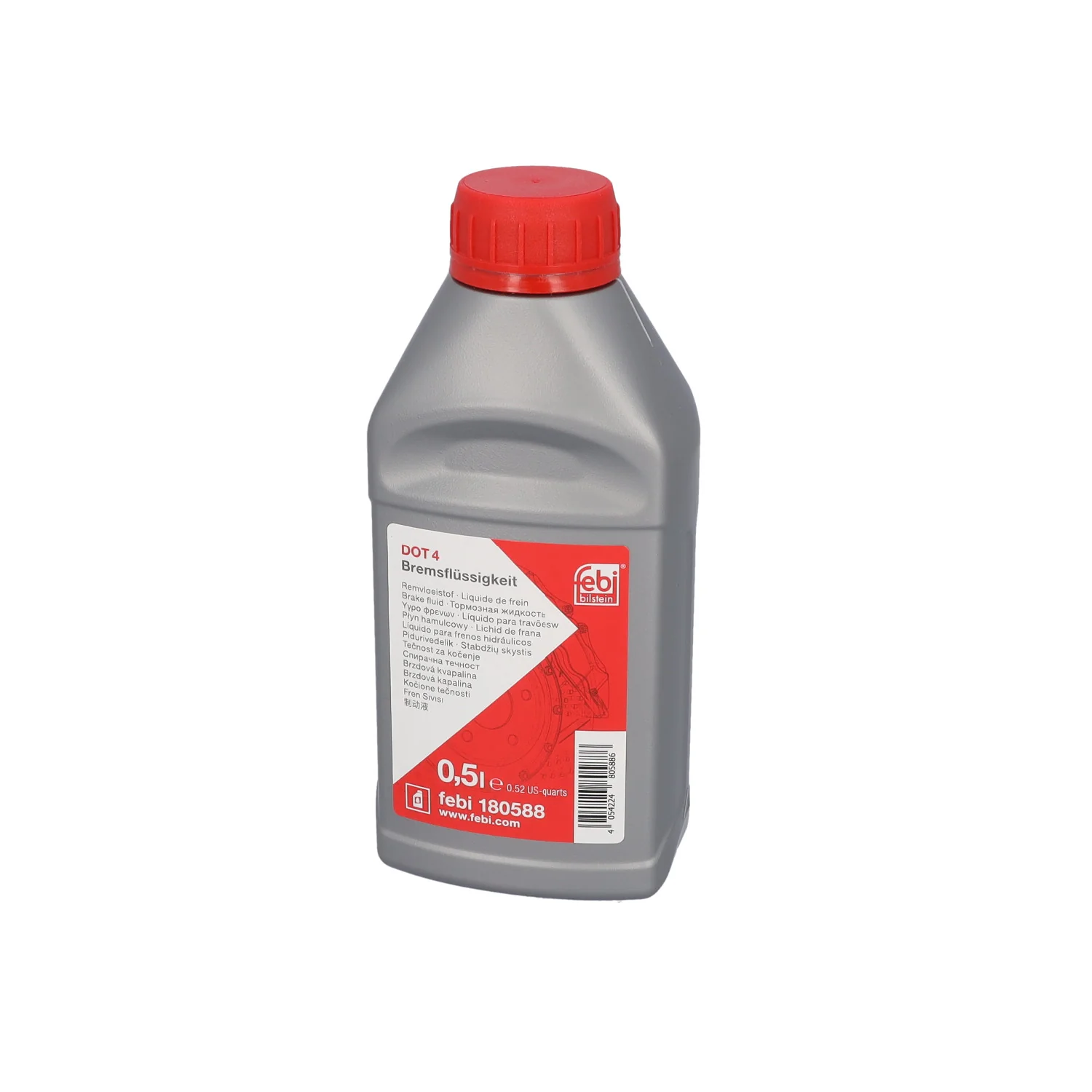 Febi Bilstein - 180588 - Bremsflüssigkeit, DOT4