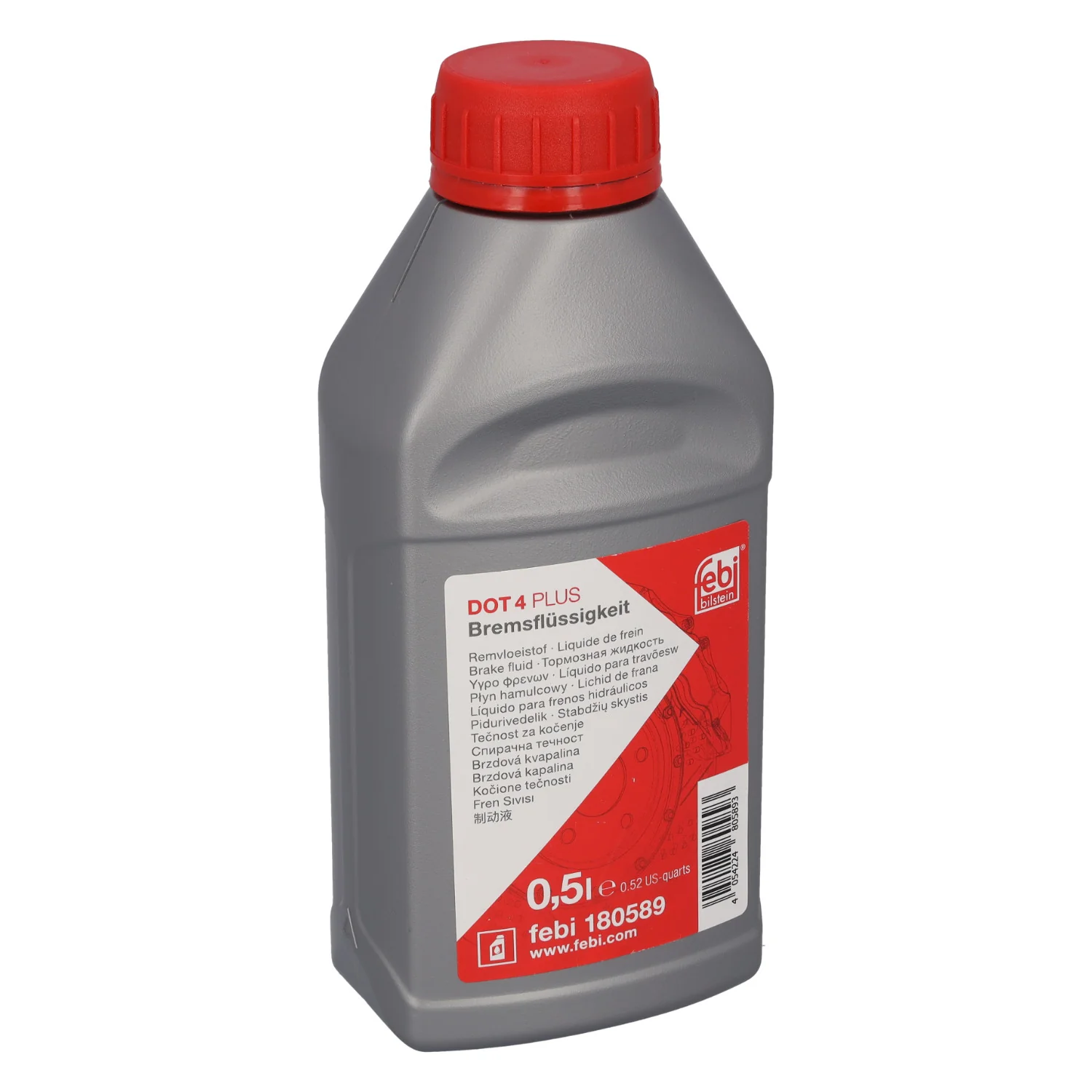 Febi Bilstein - 180589 - Bremsflüssigkeit, DOT4 Plus