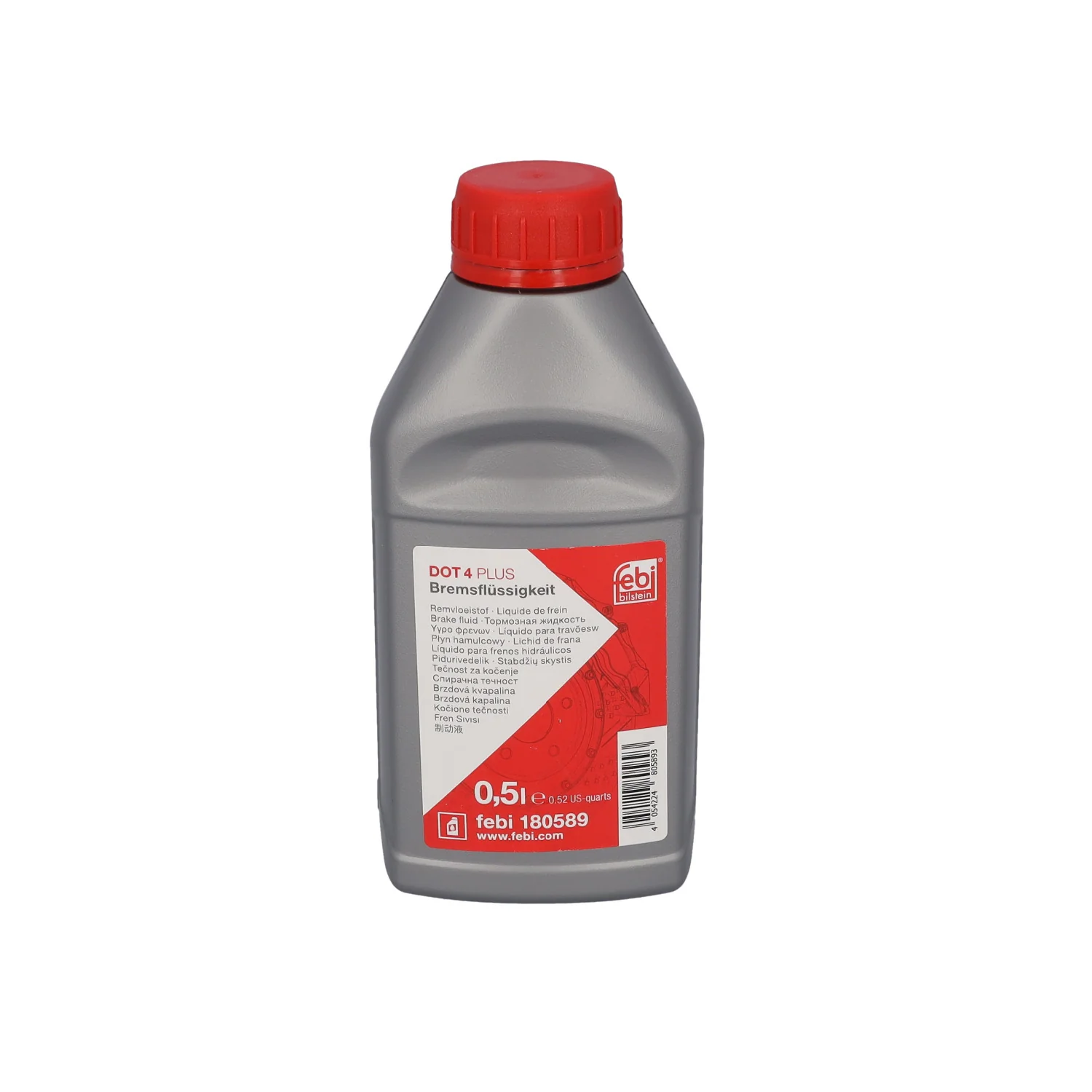Febi Bilstein - 180589 - Bremsflüssigkeit, DOT4 Plus