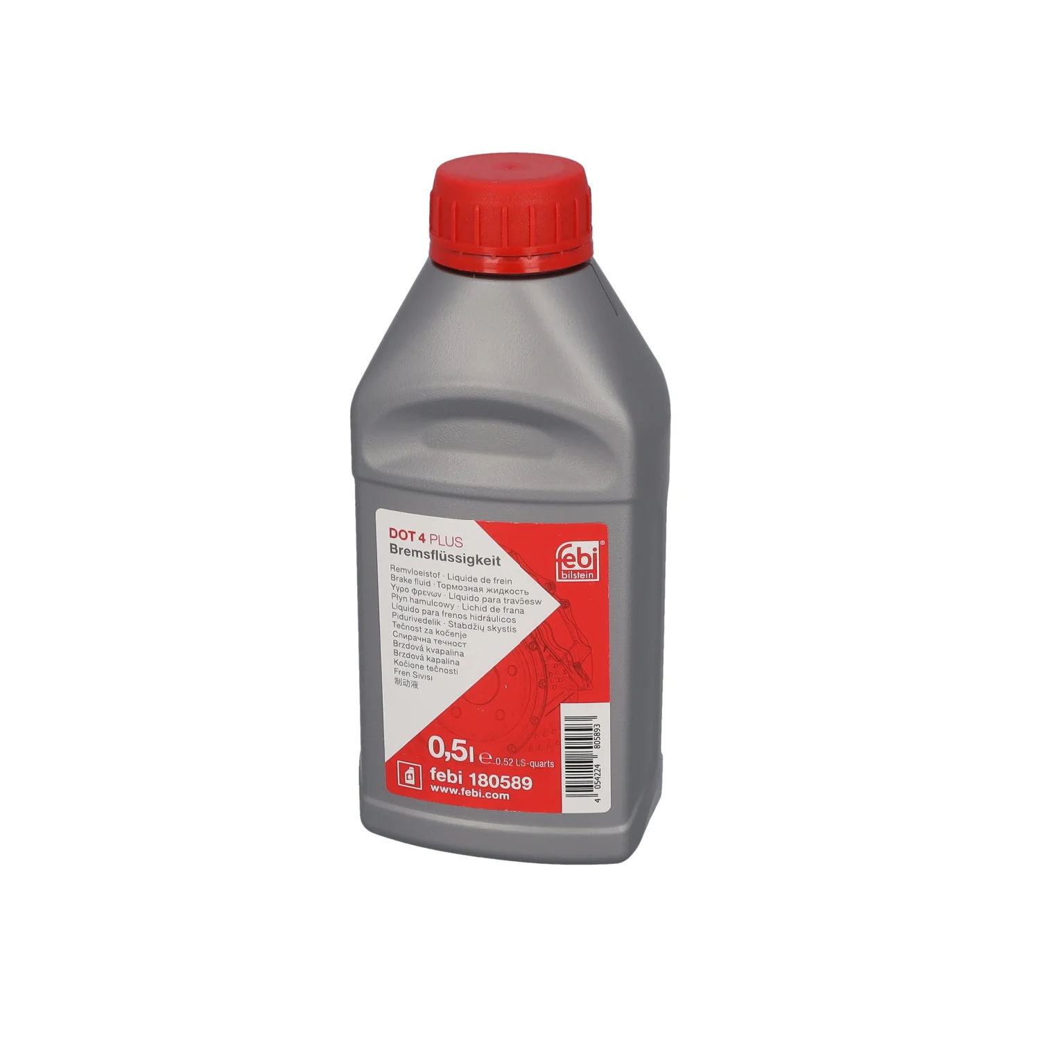 Febi Bilstein - 180589 - Bremsflüssigkeit, DOT4 Plus
