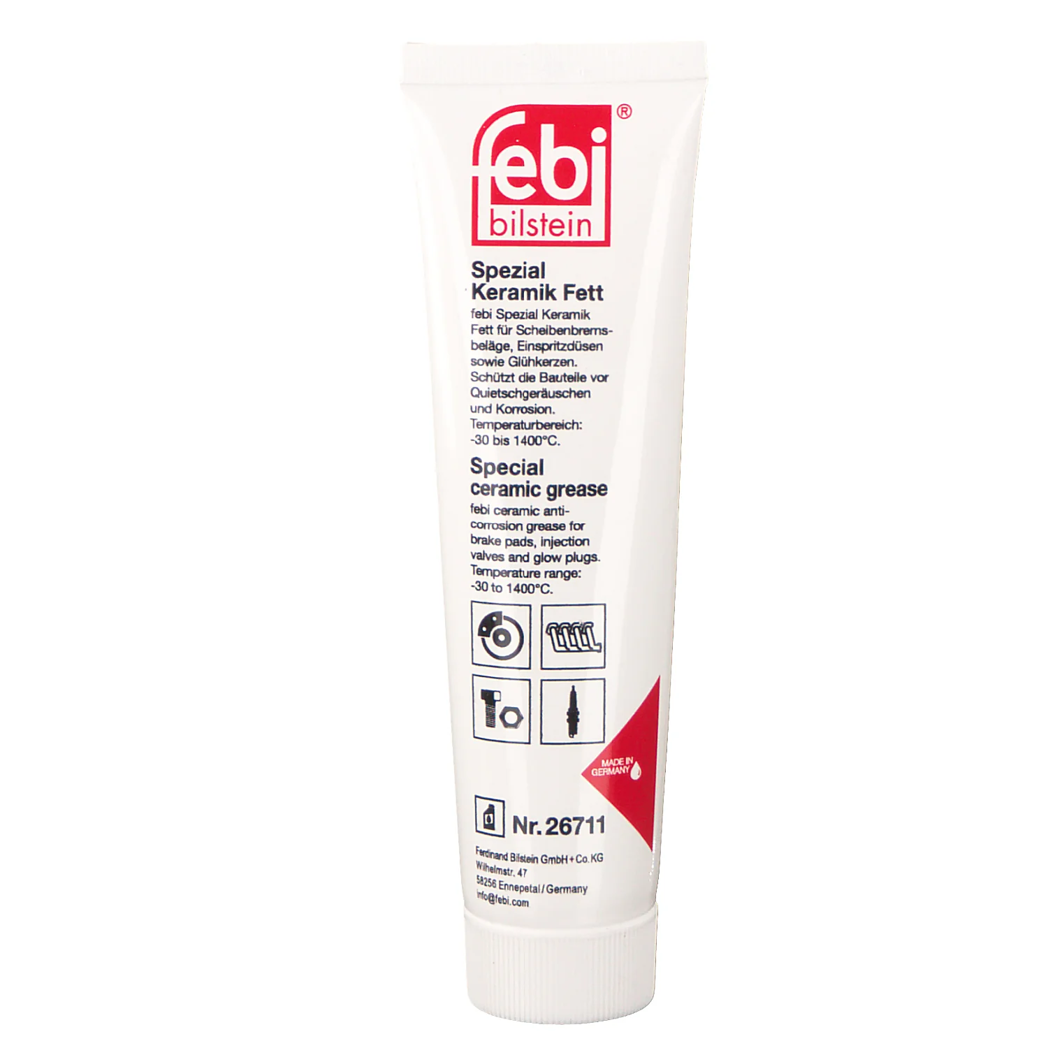 Febi Bilstein - 26711 - Keramikpaste, universell verwendbar