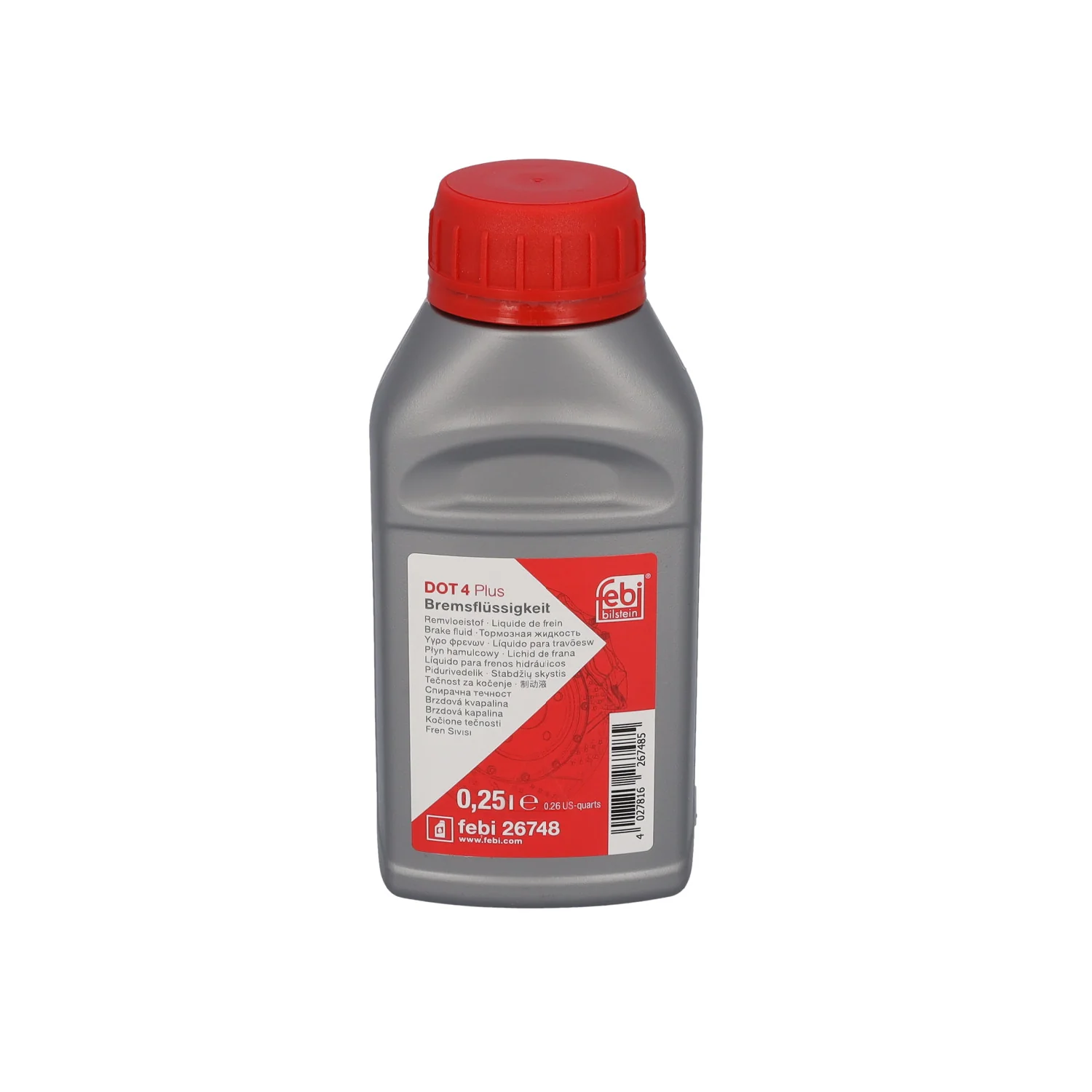 Febi Bilstein - 26748 - Bremsflüssigkeit, DOT4 Plus