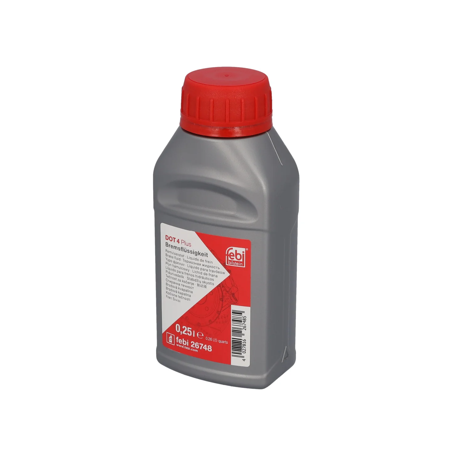 Febi Bilstein - 26748 - Bremsflüssigkeit, DOT4 Plus