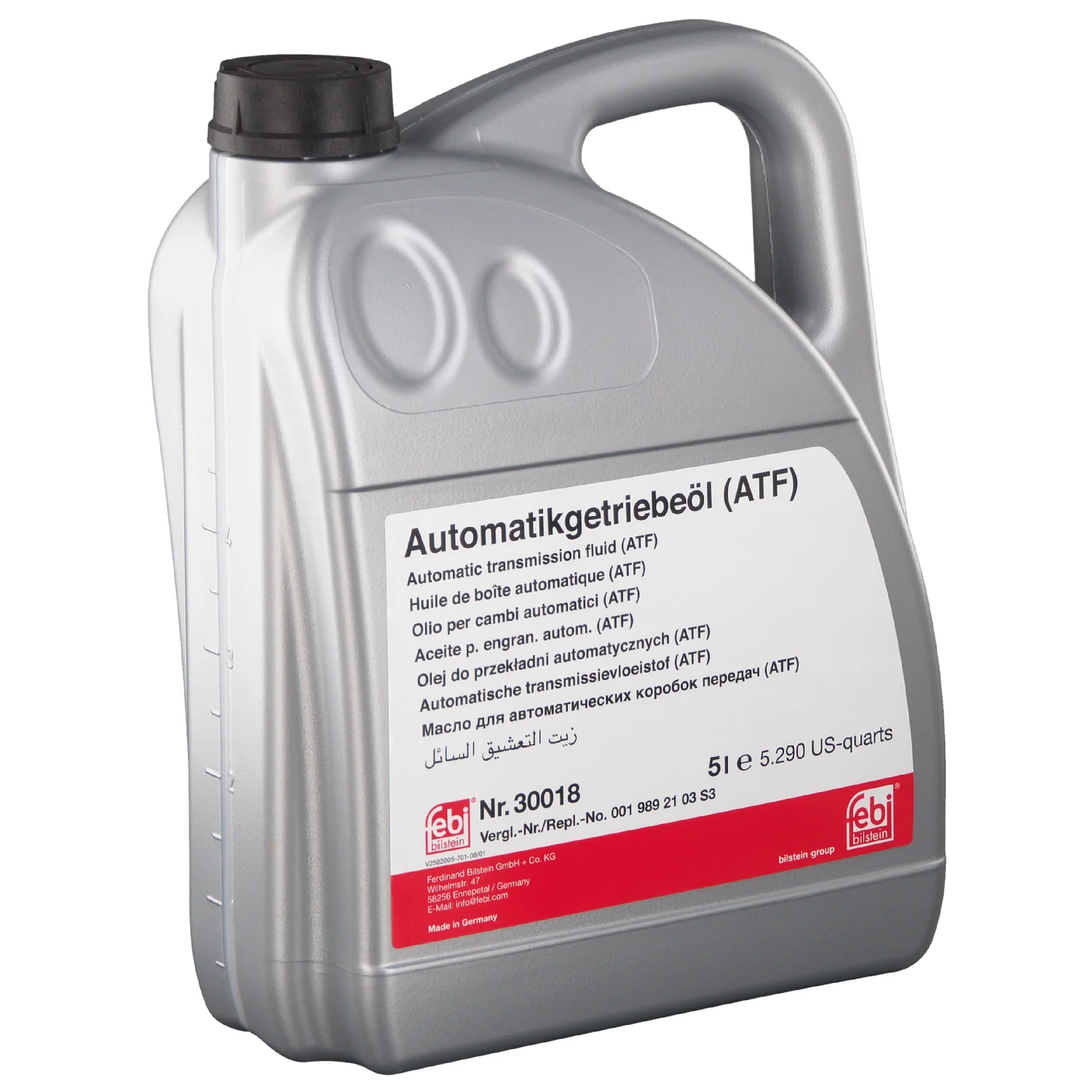 Febi Bilstein - 30018 - Automatikgetriebeöl (ATF), in automatischen Getrieben, Wandlern und Hydrolenkungen