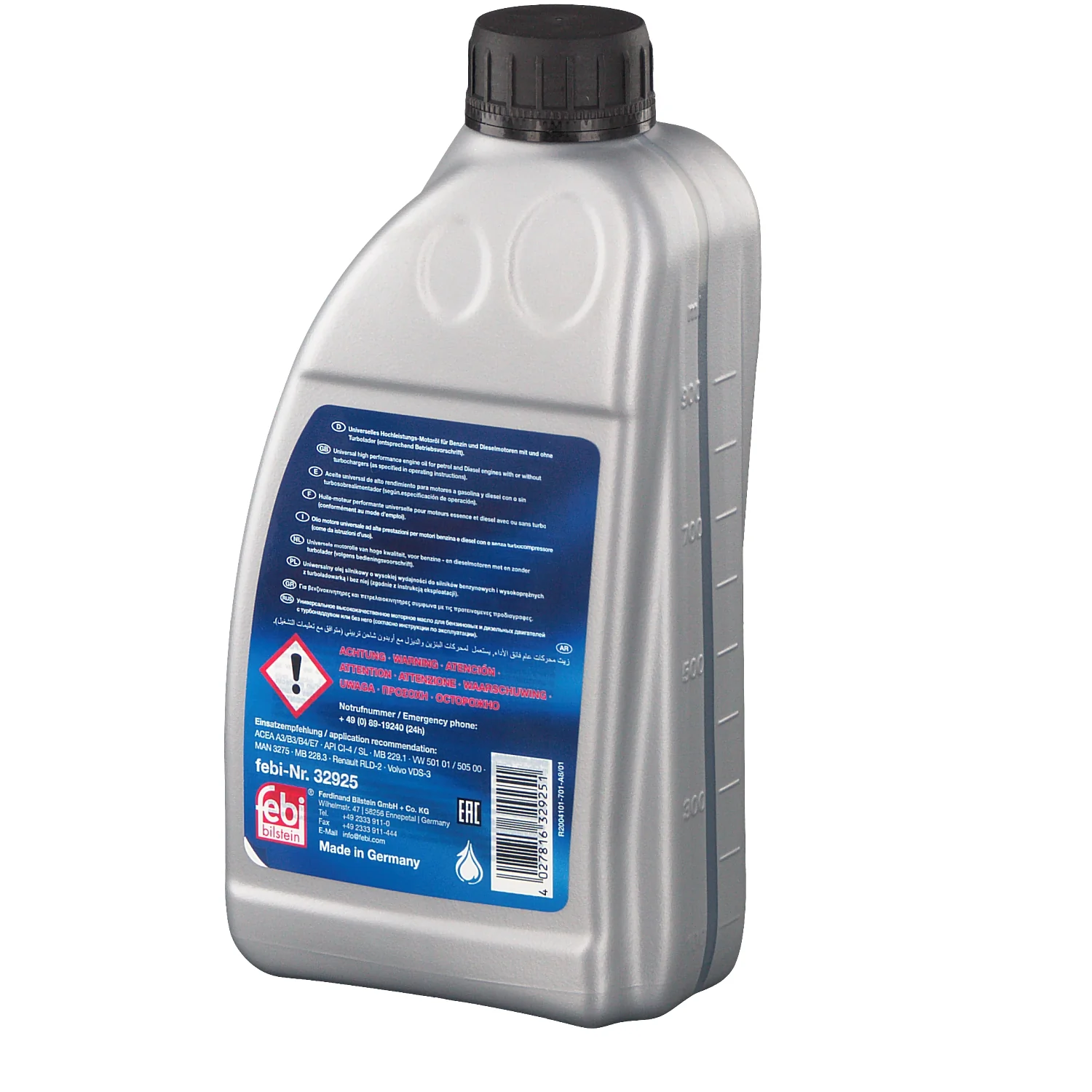 Febi Bilstein - 32925 - Motoröl, SAE 15W-40