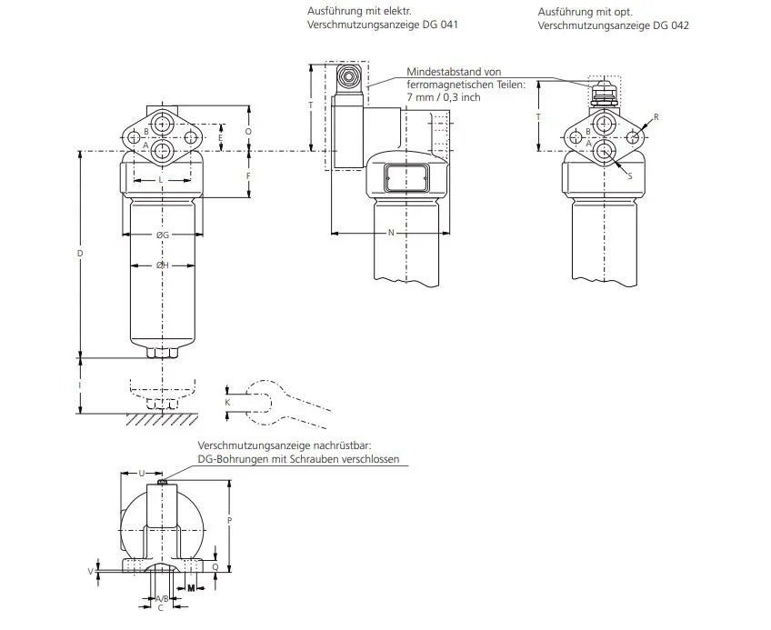 Argo Hytos - HD 044-161 - Hochdruckfilter