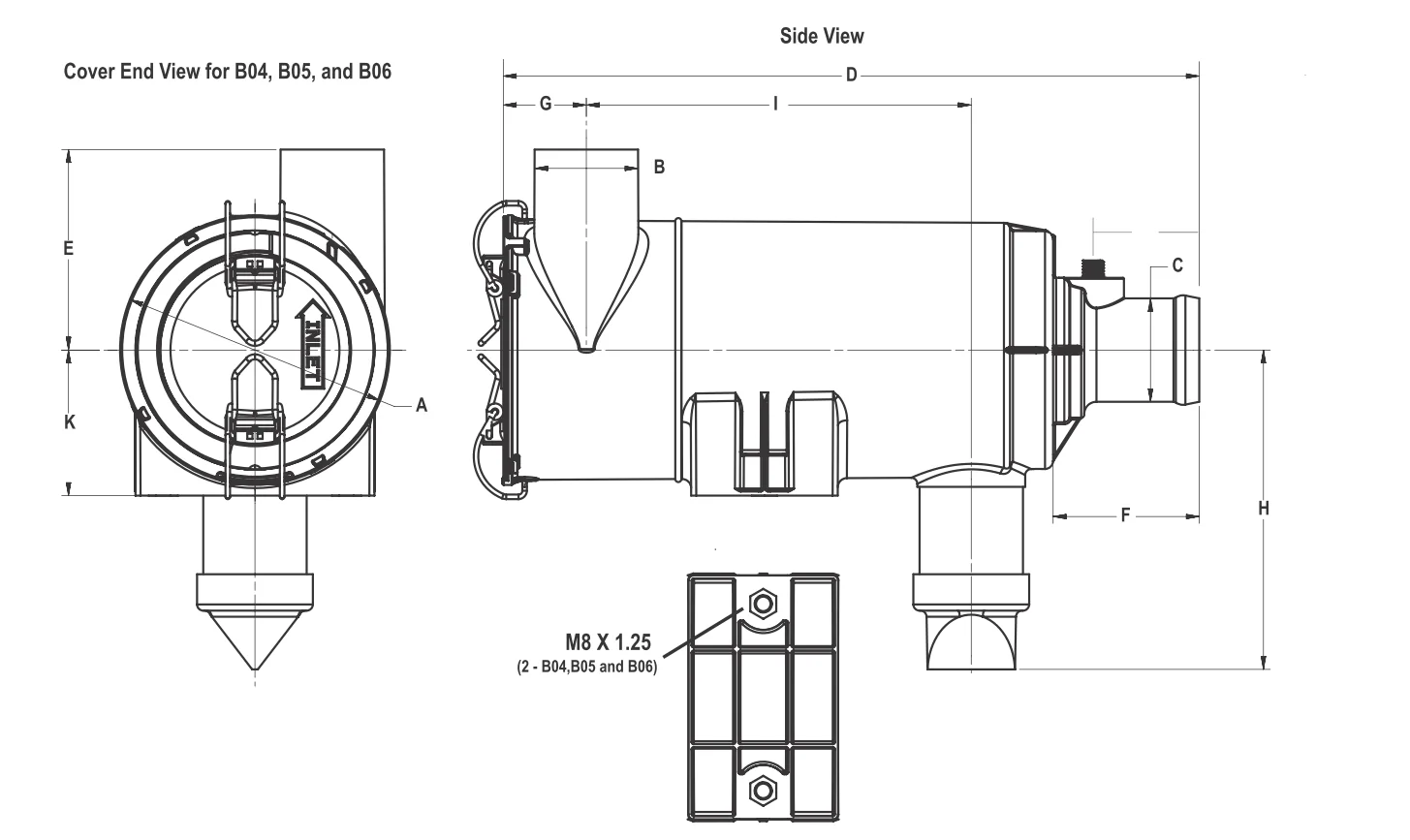 Donaldson - B045008 - Luftfilter (Cycloflow FKB)