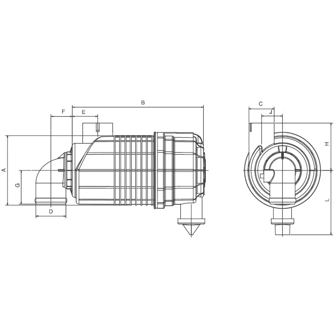 Donaldson - G065497 - Luftfilter (RadialSeal FPG Alexin 90°)