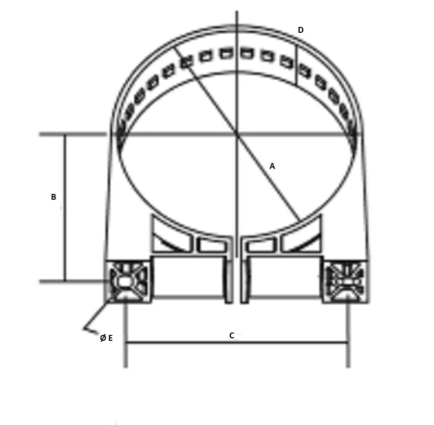 Donaldson - P777151 - Halter für Luftfilter