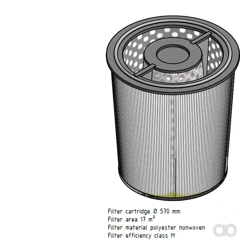 Elsaesser - EIT-130-11868 - Filterpatrone 570/465 x 605mm, 17m²