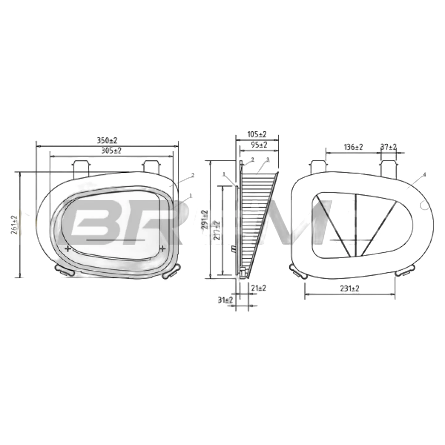 Fil Filter - FA-0638 - Innenraumfilterelement