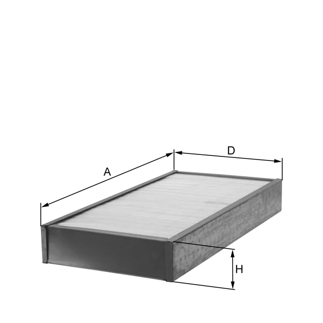 Fil Filter - H889 - Luftfilterelement