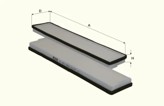 Fil Filter - HC7003 - Innenraumfilterelement