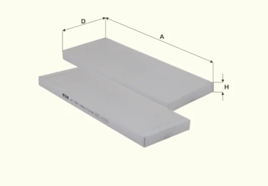 Fil Filter - HC7007 - Innenraumfilterelement