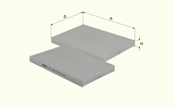 Fil Filter - HC7013 - Innenraumfilterelement