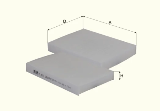 Fil Filter - HC7019 - Innenraumfilterelement