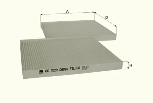 Fil Filter - HC7020 - Innenraumfilterelement