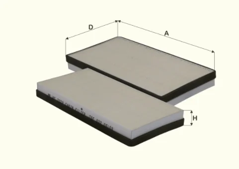 Fil Filter - HC7029 - Innenraumfilterelement