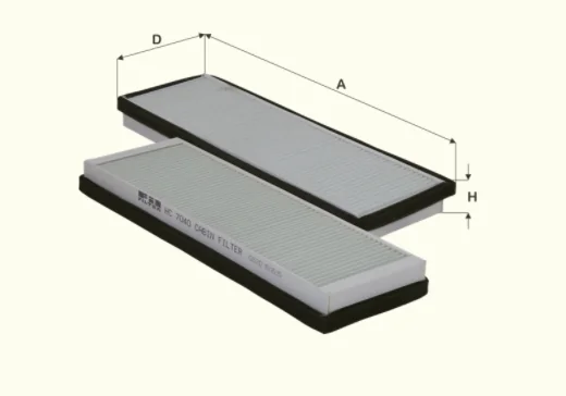 Fil Filter - HC7040 - Innenraumfilterelement