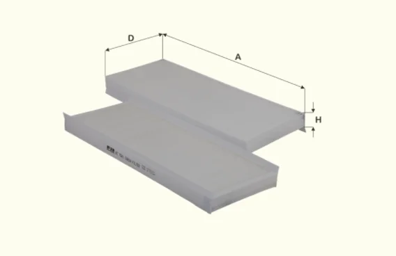 Fil Filter - HC7041 - Innenraumfilterelement