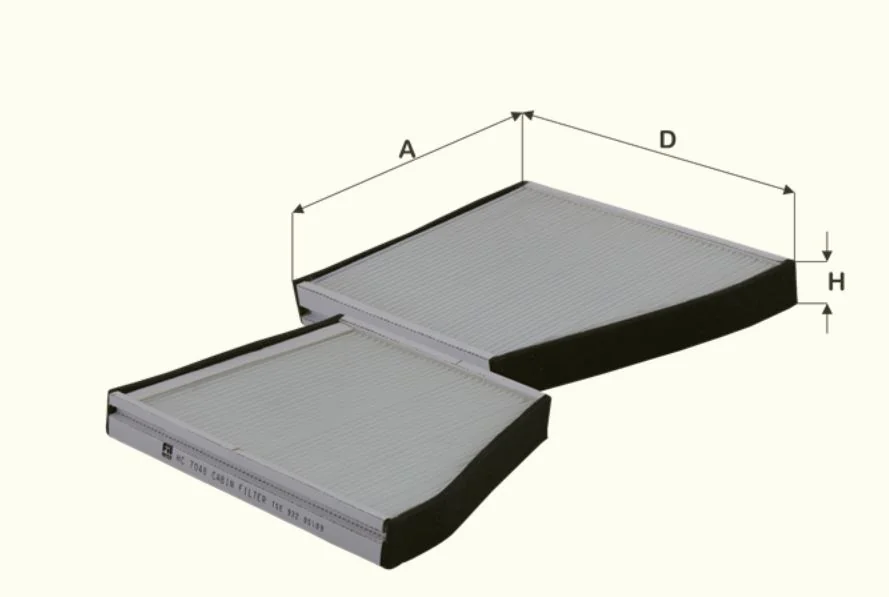 Fil Filter - HC7048 - Innenraumfilterelement