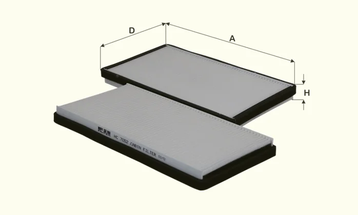 Fil Filter - HC7052 - Innenraumfilterelement