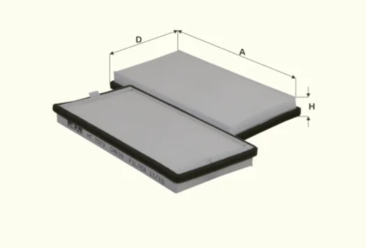 Fil Filter - HC7073 - Innenraumfilterelement