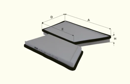 Fil Filter - HC7074 - Innenraumfilterelement