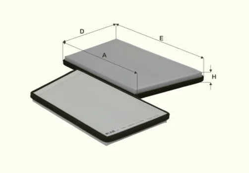Fil Filter - HC7091 - Innenraumfilterelement