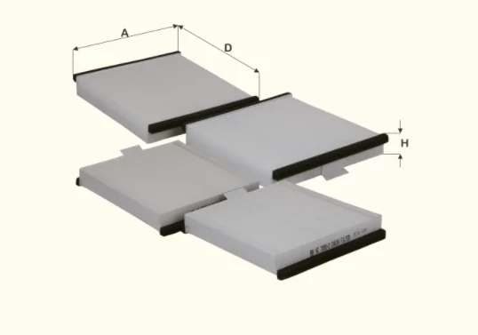 Fil Filter - HC7098-2 - Innenraumfilterelement
