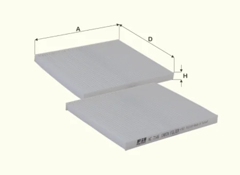 Fil Filter - HC7146 - Innenraumfilterelement