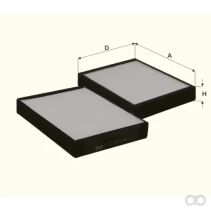 Fil Filter - HC7152 - Innenraumfilterelement
