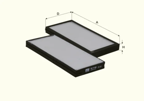 Fil Filter - HC7158 - Innenraumfilterelement