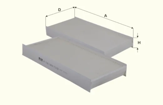 Fil Filter - HC7166 - Innenraumfilterelement