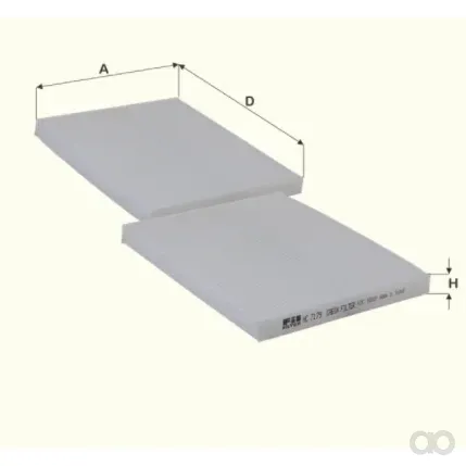 Fil Filter - HC7179 - Innenraumfilterelement