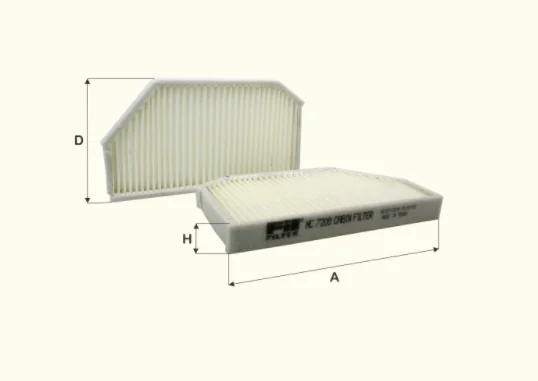 Fil Filter - HC7209 - Innenraumfilterelement