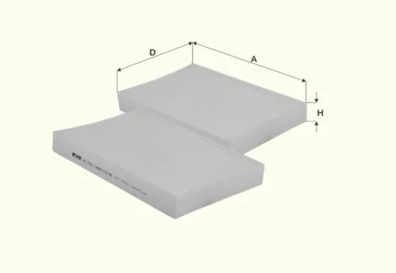 Fil Filter - HC7221 - Innenraumfilterelement