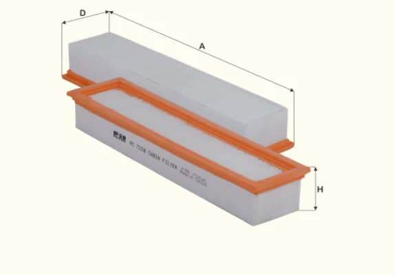 Fil Filter - HC7228 - Innenraumfilterelement