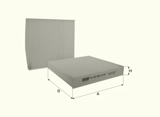 Fil Filter - HC7232 - Innenraumfilterelement