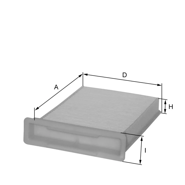 Fil Filter - HC7233 - Innenraumfilterelement