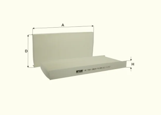 Fil Filter - HC7251 - Innenraumfilterelement