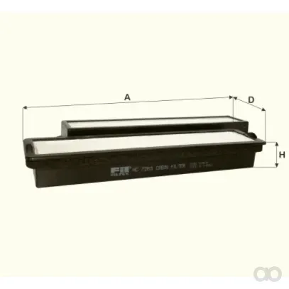 Fil Filter - HC7263 - Innenraumfilterelement