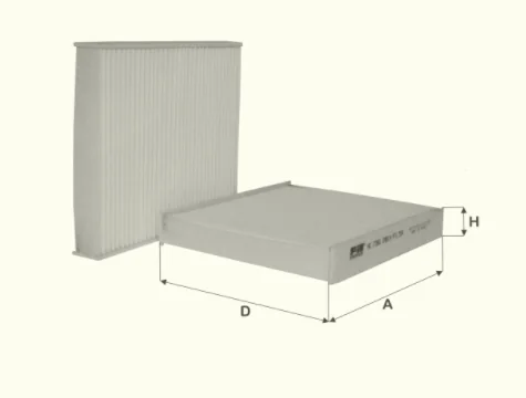 Fil Filter - HC7266 - Innenraumfilterelement